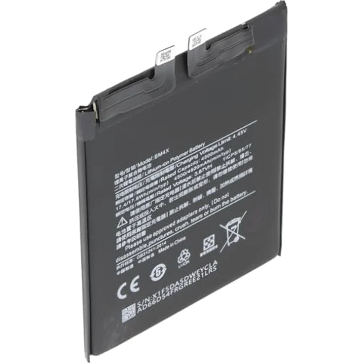AccuCell Akku für Xiaomi Mi 11, Li-Polymer 4600mAh, 3,87V, 17,8Wh, ohne Werkzeug – Bild 3