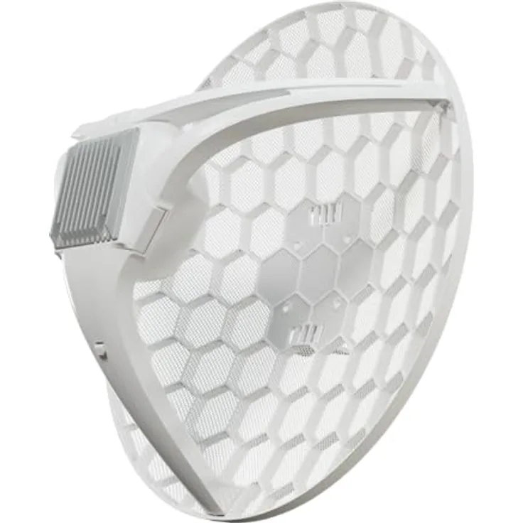 MikroTik LHGG LTE6 kit (2024) LHGGR&FG621-EA, Outdoor LTE Router mit CAT6 Modem, 17-dBi-Antenne, Weiss
