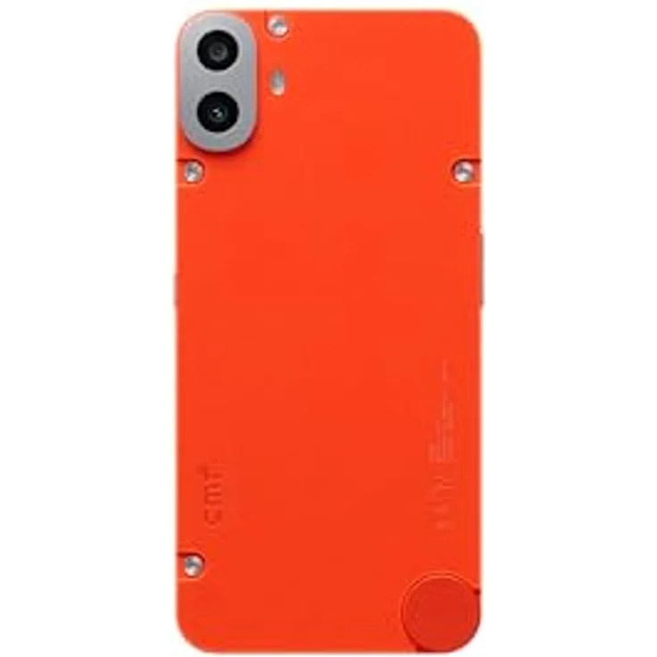 Nothing CMF Phone 1, 5G Smartphone mit 128 GB Speicher, 50 MP Dual Kamera, 16,9 cm (6.67 Zoll), Android 14, Dual Sim, WiFi 6, orange (Versandkostenfrei) – Bild 3