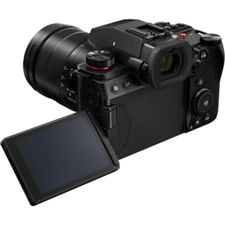 Panasonic LUMIX DC-G9M2LE Micro Four Thirds spiegellose Kamera, Leica DG Vario-Elmarit 12-60 mm F2.8-4.0 Objektiv, 25,2MP, 4K 120p/100p & 5,7K 30p/25p, Phasen-Hybrid-AF, WLAN, Schwarz – Bild 3