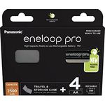 Akku Panasonic Eneloop PRO Black R6 / AA pro BK-3HCDE (min. 2500 mAh) 4 (+Box) pcs 5410853065036