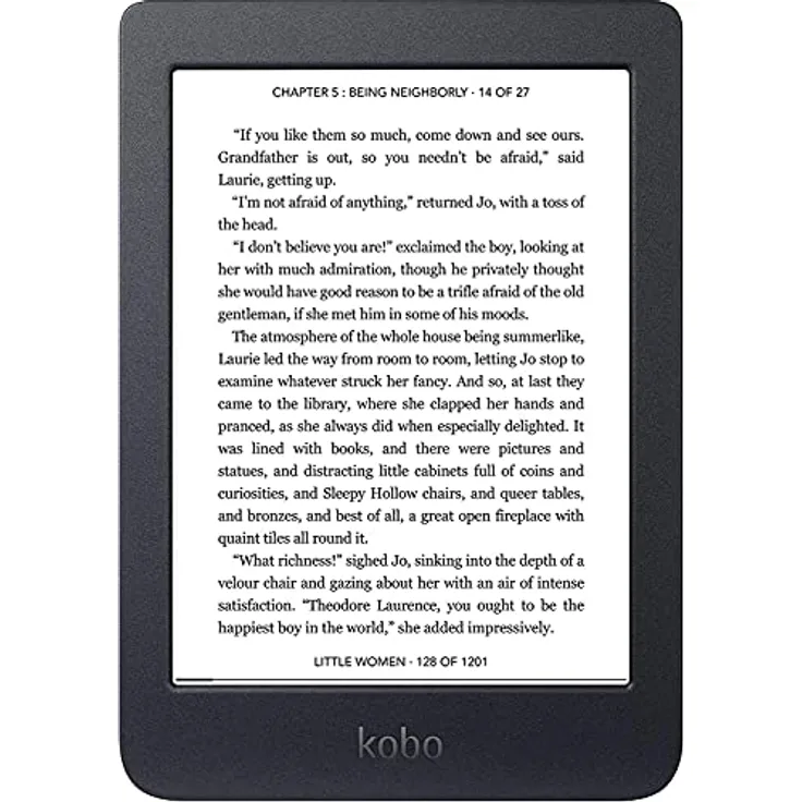 Kobo Libra 2, 7 Zoll E-Book Reader mit 32 GB Speicher, Stylus Bundle, wasserdicht, Bluetooth