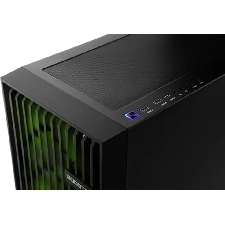 Boost Boxx Gaming PC mit Windows 11 Home, AMD Ryzen 7 7700 8X 3800 MHz, 1000 GB M.2 SSD, 16 GB DDR5-RAM, NVIDIA GeForce RTX 4060, Gigabyte Mainboard, USB 3.2, M10950H – Bild 2