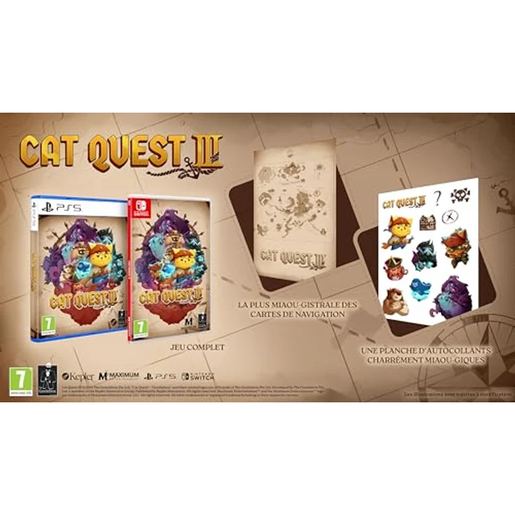 Maximum Entertainment Cat Quest III (Nintendo Switch) - Action-RPG Abenteuer mit lokalem Koop-Modus, inkl. Bonusinhalte – Bild 2