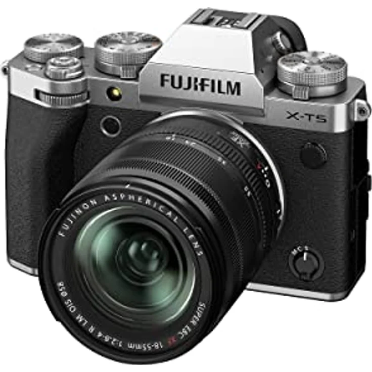 Fujifilm X-T5 Systemkamera + XF18-55mm f2,8-4 R LM OIS silber – Bild 4