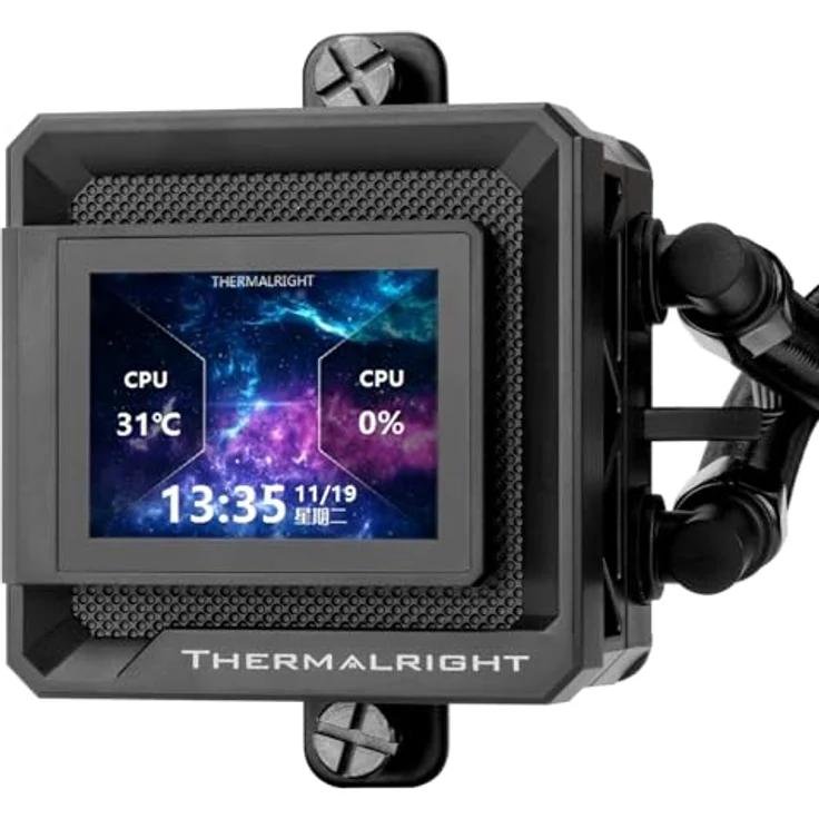Thermalright Frozen Warframe SE, ARGB Wasserkühlung, 360mm schwarz, CPU Wasserkühler – Bild 2