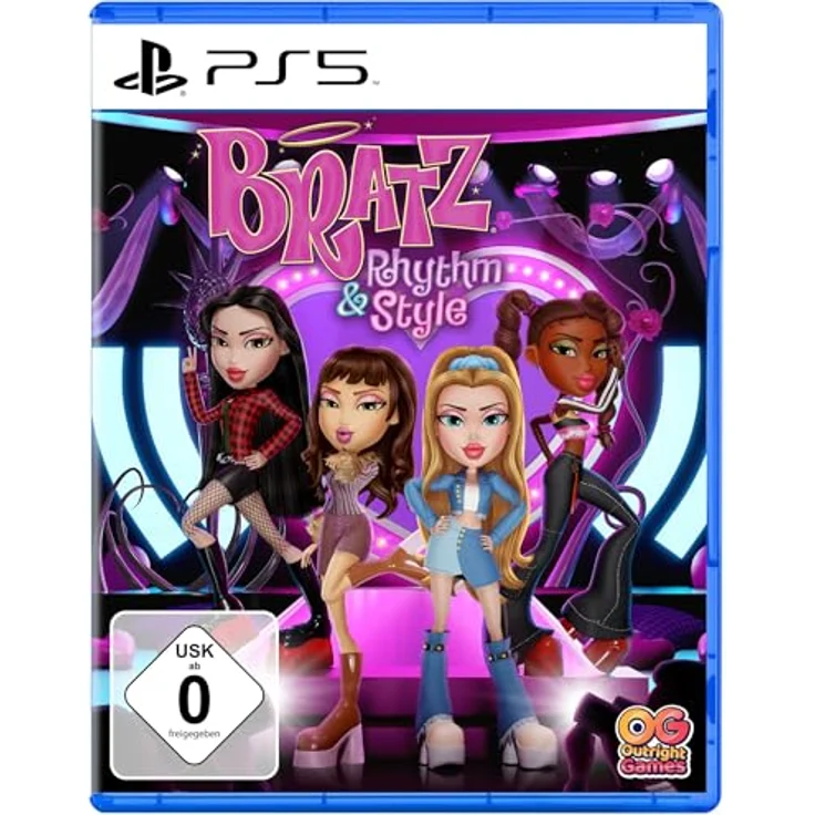 Outright Games BRATZ Rhythm & Style, PS5 Game mit Modenschauen und Tanzwettbewerben, Einzel- und Mehrspielermodus – Bild 1