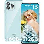 CUBOT P80 – 6,5-Zoll-FHD+-Smartphone, 8 GB und 512 GB, 48-MP-Dreifachkamera, 5200-mAh-Akku, Android 13, OctaCore-Prozessor in Blau
