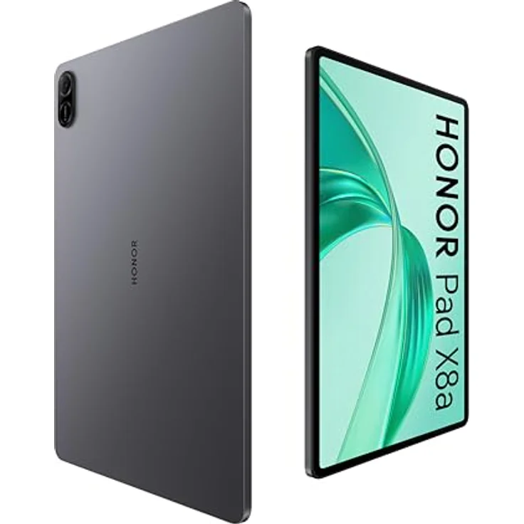Honor Pad X8a, 11" Tablet mit Octa-core, 4GB RAM, 128GB Speicher, 8300mAh Akku, 4 Lautsprecher, Android 14, grau – Bild 1