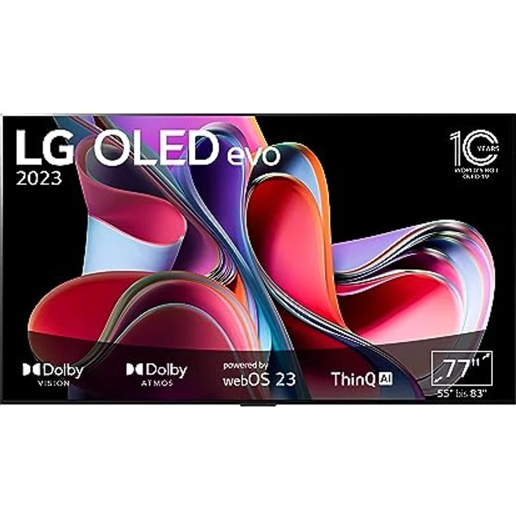 LG OLED77G39LA TV 195 cm (77 Zoll) OLED evo Fernseher (Gallery Design, Brightness Booster Max, 120 Hz) [Modelljahr 2023] – Bild 1