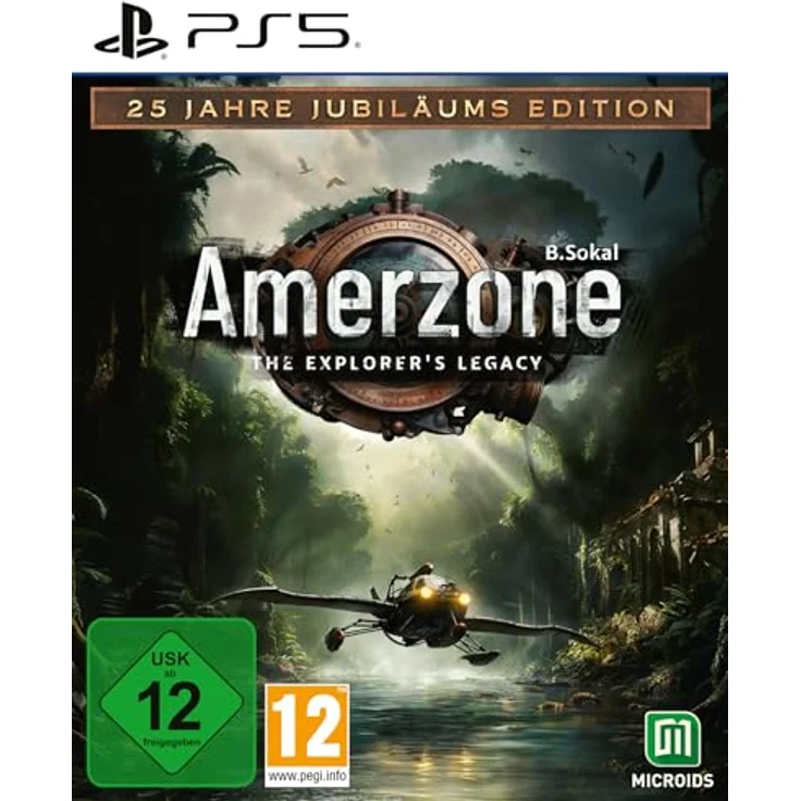 Astragon Amerzone Remake: The Explorer's Legacy – 25 Jahre Jubiläums Edition [PS5] Adventure Game, Neuauflage mit fesselndem Gameplay – Bild 1