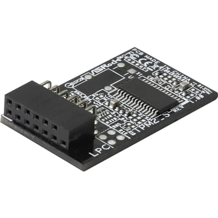 ASROCKRACK Zubehör TPM 2.0 Modul TPM Modul Infineon SLB9665 13 Pin Modell TPM2-SLI – Bild 1