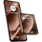 Motorola Solutions Motorola razr 50 Ultra 12/512GB Mocha Mousse, Flip-Phone mit dualen 50-MP-Kameras und 6,9"-pOLED-Display