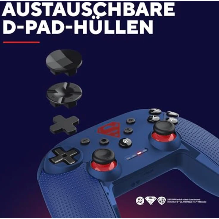 Trust GXT 542SM Muta, Wireless Gaming-Controller im Superman Design – Bild 6