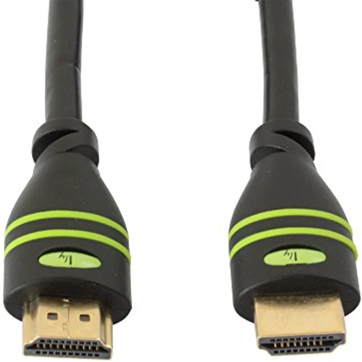 Manhattan 323192 High Speed HDMI-Kabel mit Ethernet-Kanal (HEC ARC 3D 4K) HDMI-Stecker auf HDMI-Stecker geschirmt schwarz 1 m – Bild 4