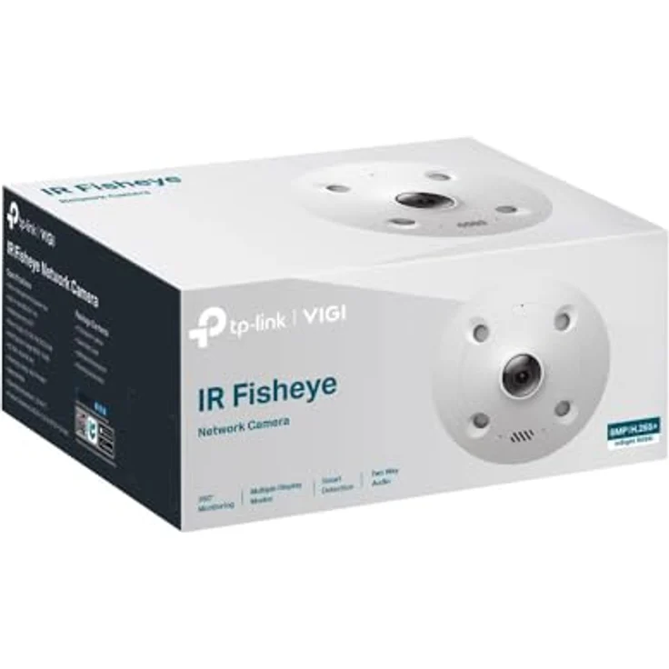 TP-Link VIGI 5MP Fisheye Network Camera (InSight S655I), Fisheye-Objektiv, Nachtsicht, Metallgehäuse, IP67, microSD-Karten bis 512 GB – Bild 4