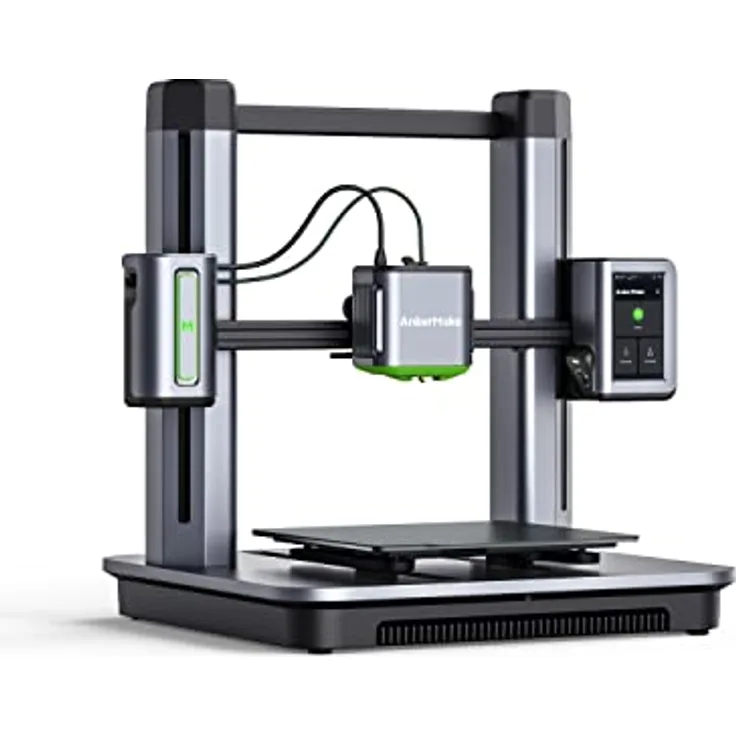 AnkerMake M5 3D-Drucker, High-Speed schneller FDM 3D-Drucker, Upgrade mit 500mm/s Schnelligkeit im Schnellmodus, 0,1mm Präzision, Einfache Bedienung für Anfänger, Fehlererkennung mit KI