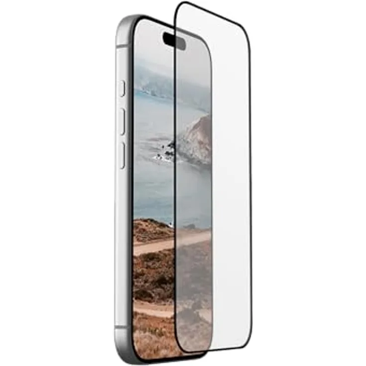URBAN ARMOR GEAR Tempered Glass Displayschutzglas für Apple iPhone 17 Pro, zweifach gehärtet, Anti-Fingerabdruck, inkl. Montagekit, ultra klar