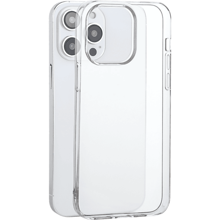 ISY ISC-1037, Transparentes Backcover für Apple iPhone 15 Pro Max, schlankes Design und optimale Passgenauigkeit