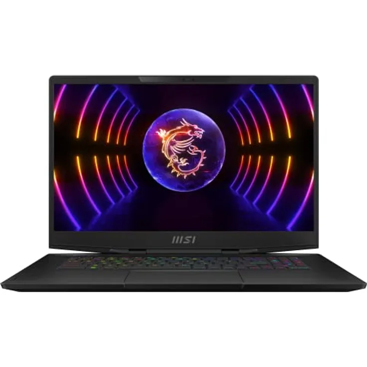 MSI Stealth 17 Studio Gaming Notebook | 43,9 cm (17,3 Zoll) UHD|Intel Core i9-13900H|2x32GB RAM | 2 TB SSD | RTX 4080 12 GB | Windows 11 Home |Gaming-Tastatur |Schwarz | A13VH-014