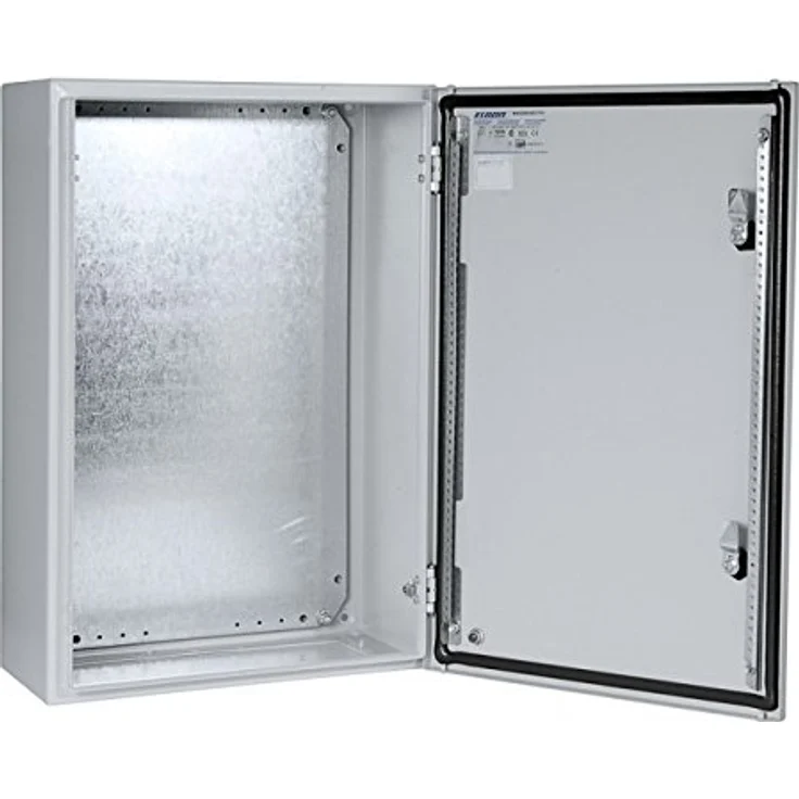 nVent Hoffman ELDON Vægskab, 250x250x155, 1-dørs Schrank, IP66 Serverschrank, Grau – Bild 2