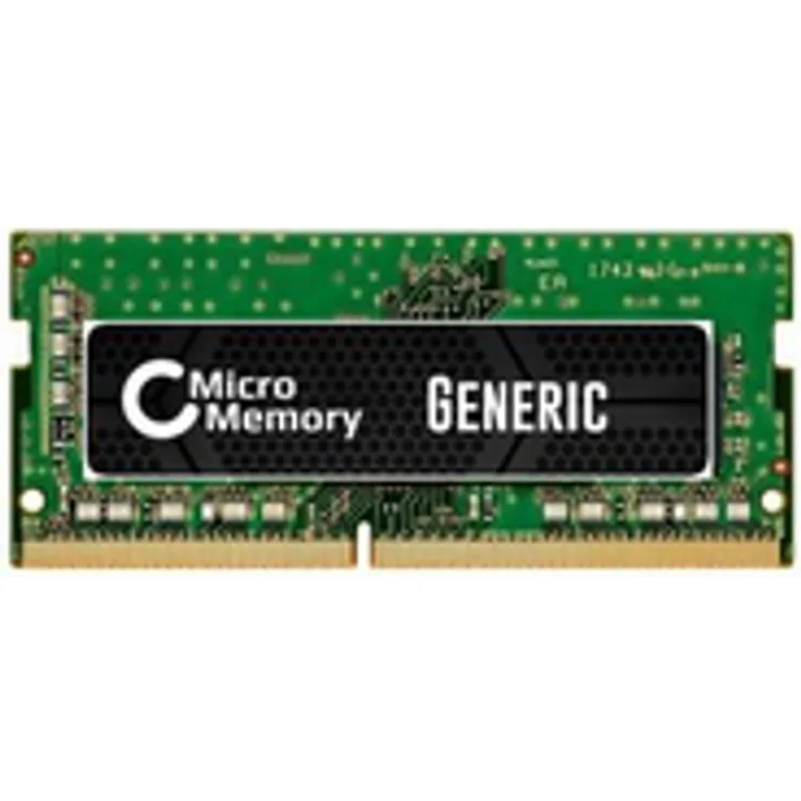 CoreParts 16GB DDR4 Memory Module für HP, 2666 MHz, SO-DIMM, grün