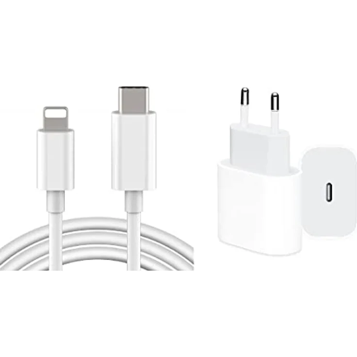 Ventarent Device Refreshing + Leasing Schnell Ladegerät kompatibel mit iPhone 14 13 12 11 XS XR 8 Pro Max Plus SE 20W USB C auf Lightning Adapter PD. – Bild 1