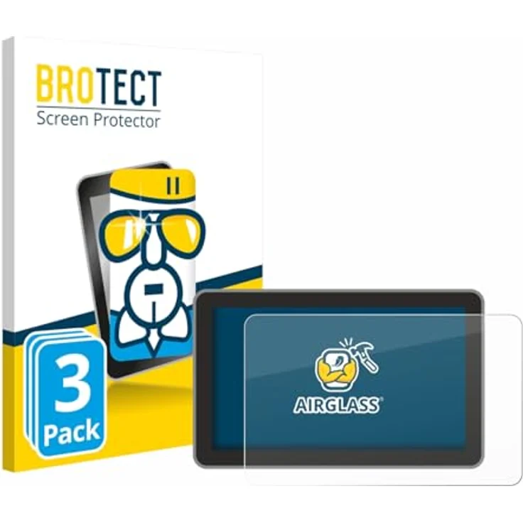 BROTECT Schutzglas für Bambu Lab H2D, 3er Set extrem kratzfest 9H, Anti-Fingerprint, ultra-transparent – Bild 1