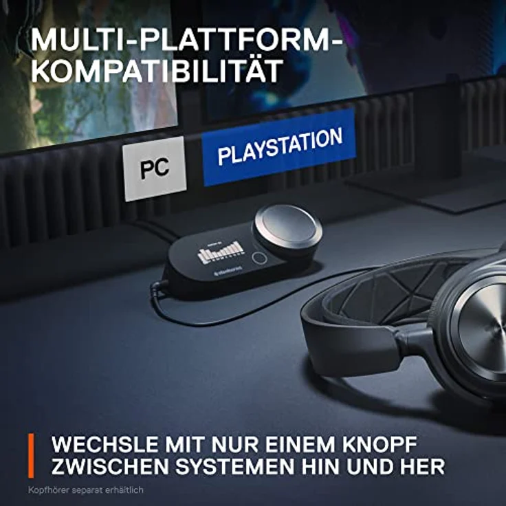 SteelSeries GameDAC Gen 2 (60262), High-Definition Soundkarte mit DAC und LED-Beleuchtung – Bild 5