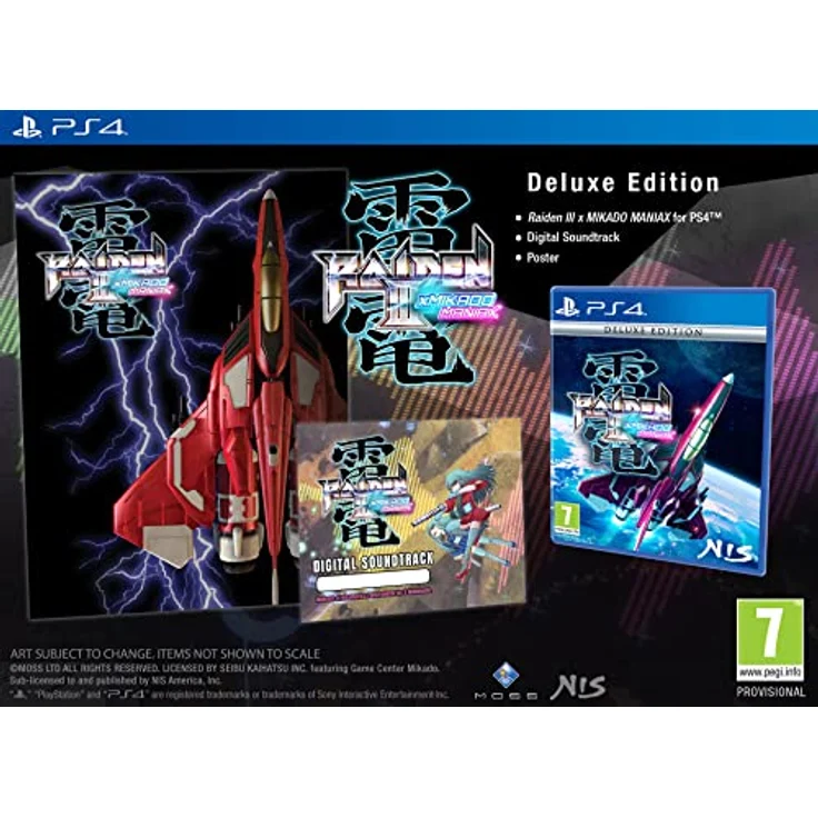 NIS America Raiden III x Mikado Maniax - Deluxe Edition (PS4), Doppelte Feuerkraft in jedem Spielmodus, schwarz - Preisvergleich – Bild 2