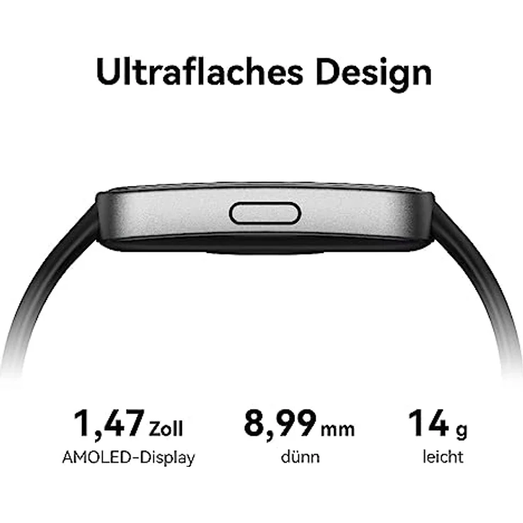 HUAWEI Band 8 Smartwatch, Ultraflaches Design, Schlaf-Tracking, 2 Wochen Akkulaufzeit,Gesundheits- und Fitness-Tracker, Kompatibel mit Android & iOS, Midnight Black – Bild 3