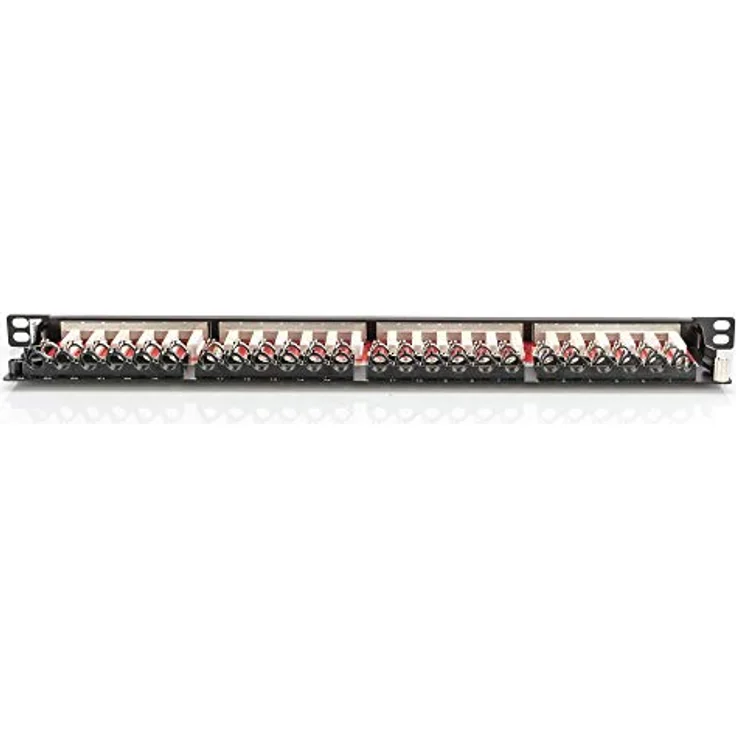 19 Zoll- 1HE Digitus Professional Patchpanel CAT 6A 19, 24-Port – Bild 3