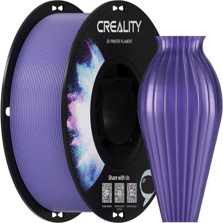 Creality CR-PETG Filament, 1 kg Purple für 3D-Drucker aus PETG