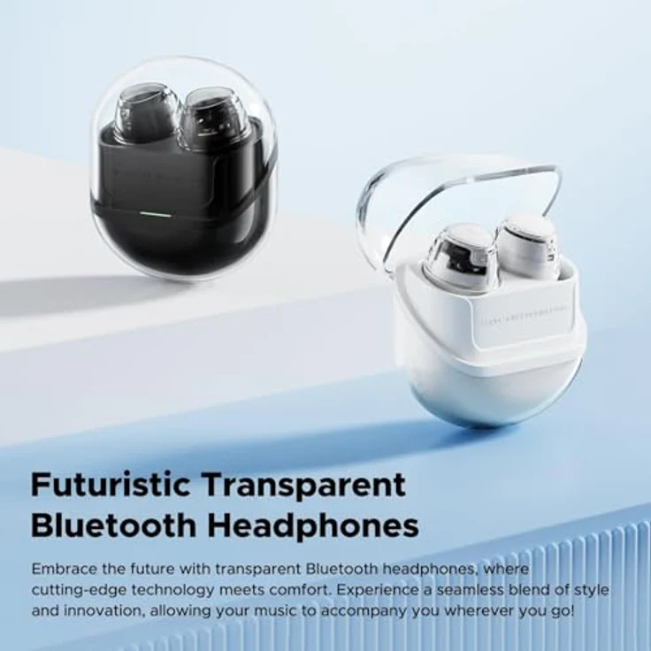 Soundpeats Clear Dot TWS Headset schwarz, kabellose Bluetooth Kopfhörer mit 10h Akkulaufzeit und KI-Geräuschunterdrückung – Bild 3