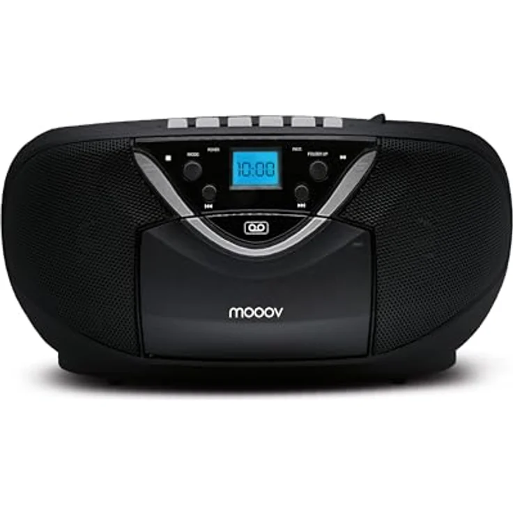 Metronic 477131 CD--Kassettenradio schwarz – Bild 3