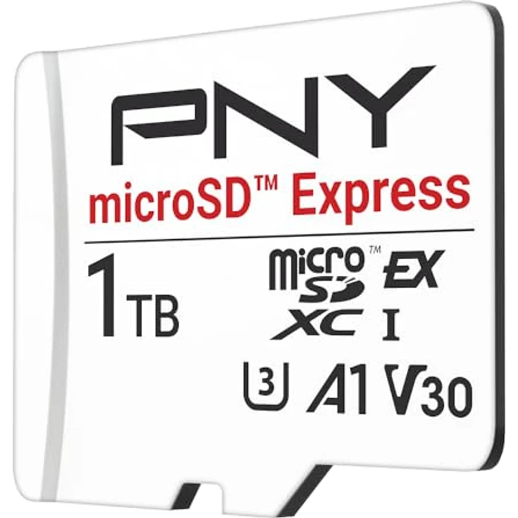 PNY microSD Express Speicherkarte microSDXC UHS-I U3 V30 A1 1TB, bis zu 890/850 MB/s Lesen/Schreiben, für Nintendo Switch 2 und andere microSD Express Geräte – Bild 1