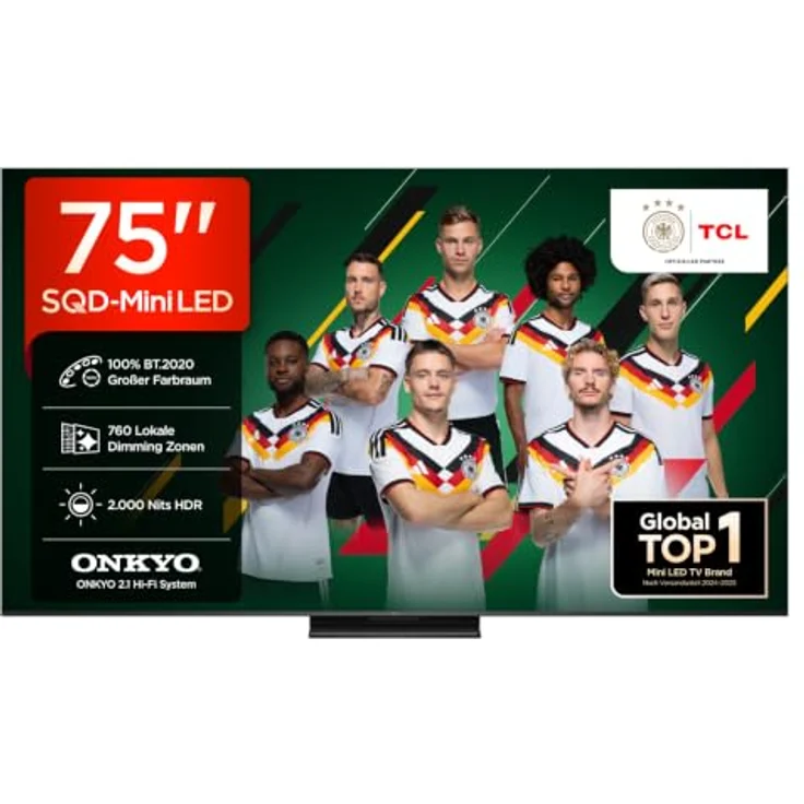 TCL Q7 75Q7D Pro, 75 Zoll (190,5 cm) 4K Ultra HD Mini LED Smart-TV mit Dolby Vision IQ und WLAN – Bild 4