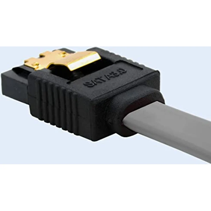 BIGtec BIG1925 1m HDD S-ATA Kabel grau gerade/gerade Kontakte vergoldet – Bild 7