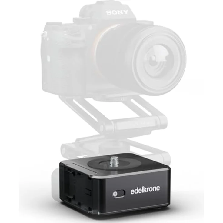 edelkrone HeadONE v2, motorisierter 360°-Pan-Kopf für flüssige Kamerabewegungen, tragfähig bis 3 kg – Bild 1
