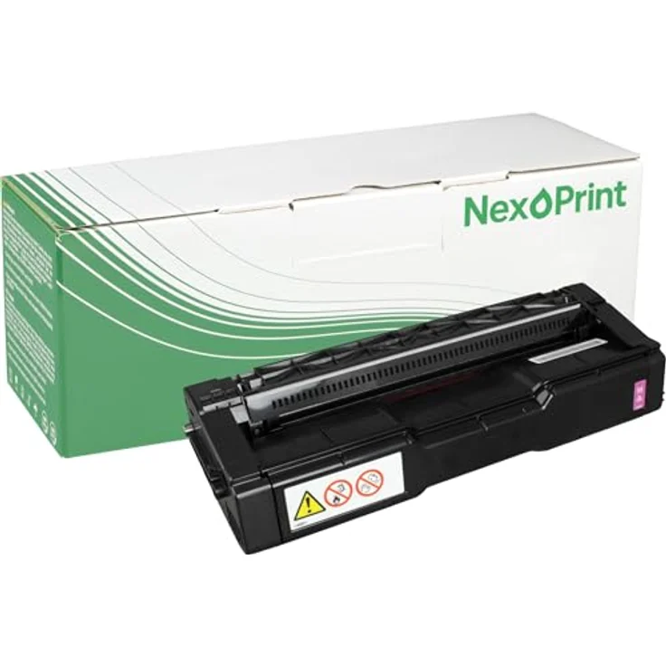 NexoPrint Toner kompatibel zu Ricoh 408342 MC250H, magenta, brillante Druckqualität, hohe Seitenleistung, recyclingfähige Komponenten
