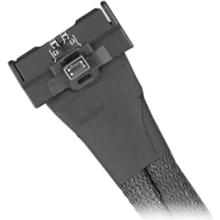 ICY DOCK MB310L-B Datenkabel - 1x MCIO SFF-TA-1016 8i zu 2x SlimSAS SFF-8654 4i Länge 50cm - Unterstützt PCIe 4.0 Spezifikationen – Bild 2