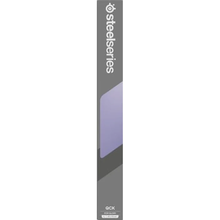 SteelSeries QcK L Lavender, Gaming Mauspad 450 x 400 mm, rutschfeste Unterseite, violett – Bild 15