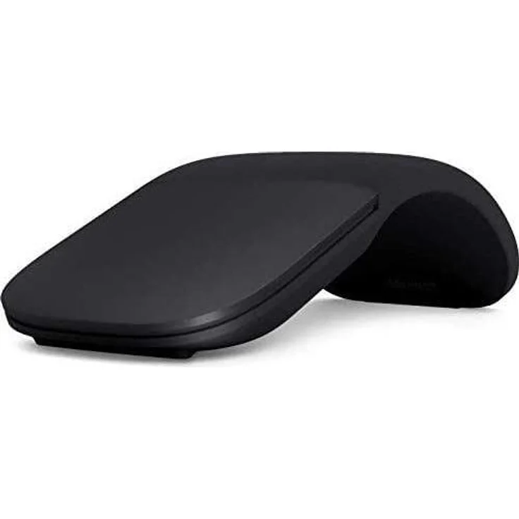 Microsoft Surface Arc Mouse, kabellose Bluetooth-Maus mit BlueTrack-Technologie, 1000 DPI, Schwarz