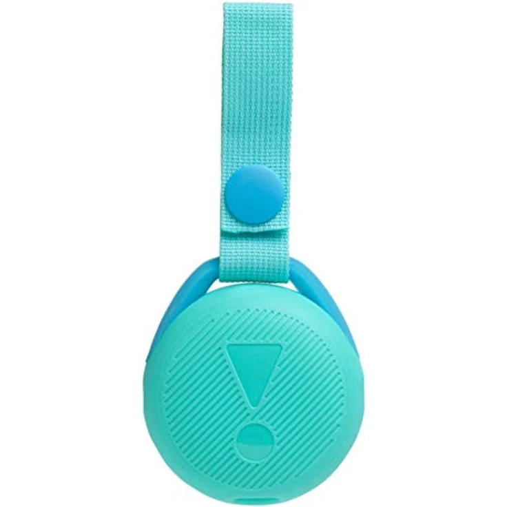 JBL JR Pop Mini-Boombox für Kids - Poppiger, wasserdichter Bluetooth-Lautsprecher mit eingebauten Lichtmotiven - Bis zu 5 Stunden Musik hören mit nur einer Akku-Ladung Türkis – Bild 5