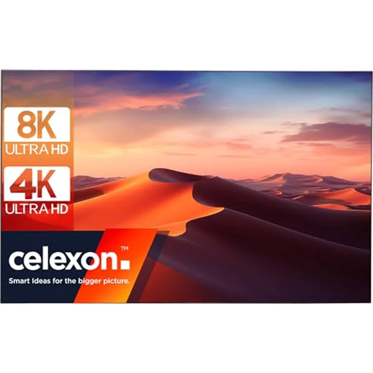 Celexon CLR HomeCinema UST Hochkontrast-Rahmenleinwand V2.0 120" (120", 16:9), Leinwand – Bild 1