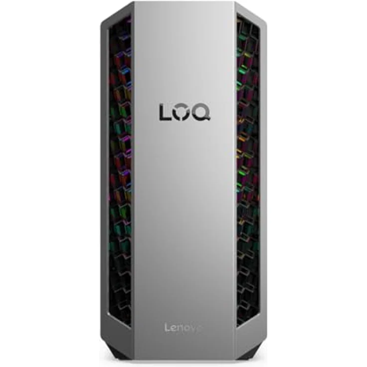 Lenovo LOQ Tower 26ADR10, Grau, Desktop-PC mit AMD Ryzen 7 8745HX, 32 GB RAM, 1 TB M.2 SSD und NVIDIA GeForce RTX 5060 – Bild 5