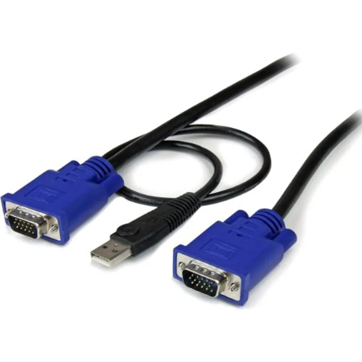 StarTech.com 3m 2-in-1 PS/2 USB KVM Kabel - Kabelsatz für KVM Switch / Umschalter