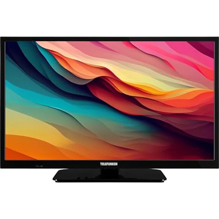 Telefunken XH24O550M Fernseher 24 Zoll HD-Ready LED TV mit integriertem Triple-Tuner, schwarz – Bild 1