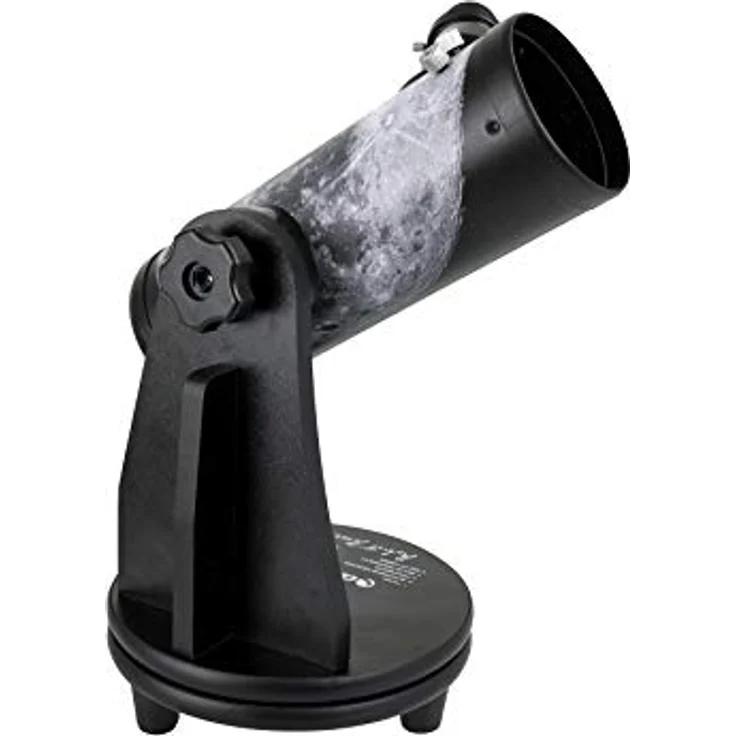 Celestron FirstScope Teleskop, Mond von Robert Reeves, schwarz – Bild 3