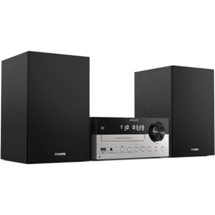 Philips TAM4205M2 Stereoanlage, UKW-Radio mit RDS, 80 W, kompakte Größe, Auracast™ Streaming – Bild 3